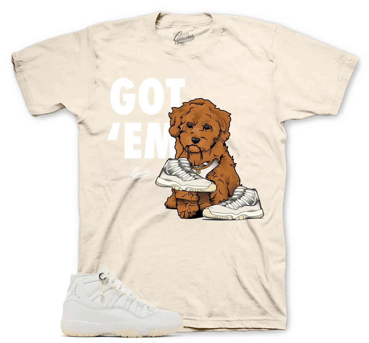 Retro 11 Pearl Got Em Shirt