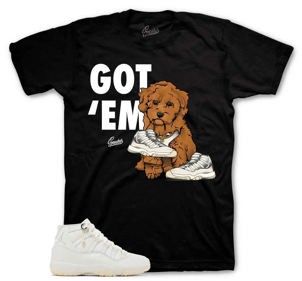 Retro 11 Pearl Got Em Shirt