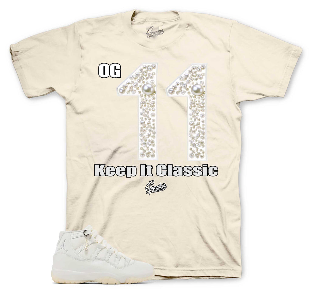 Retro 11 Pearl Keep It Classic Shirt