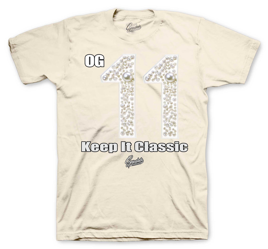 Retro 11 Pearl Keep It Classic Shirt