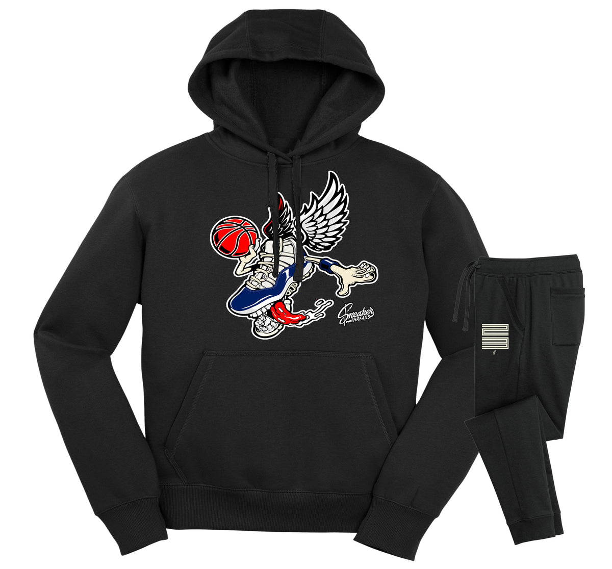Retro 11 Rare Air Fly Kicks Hoodie Jogger Set