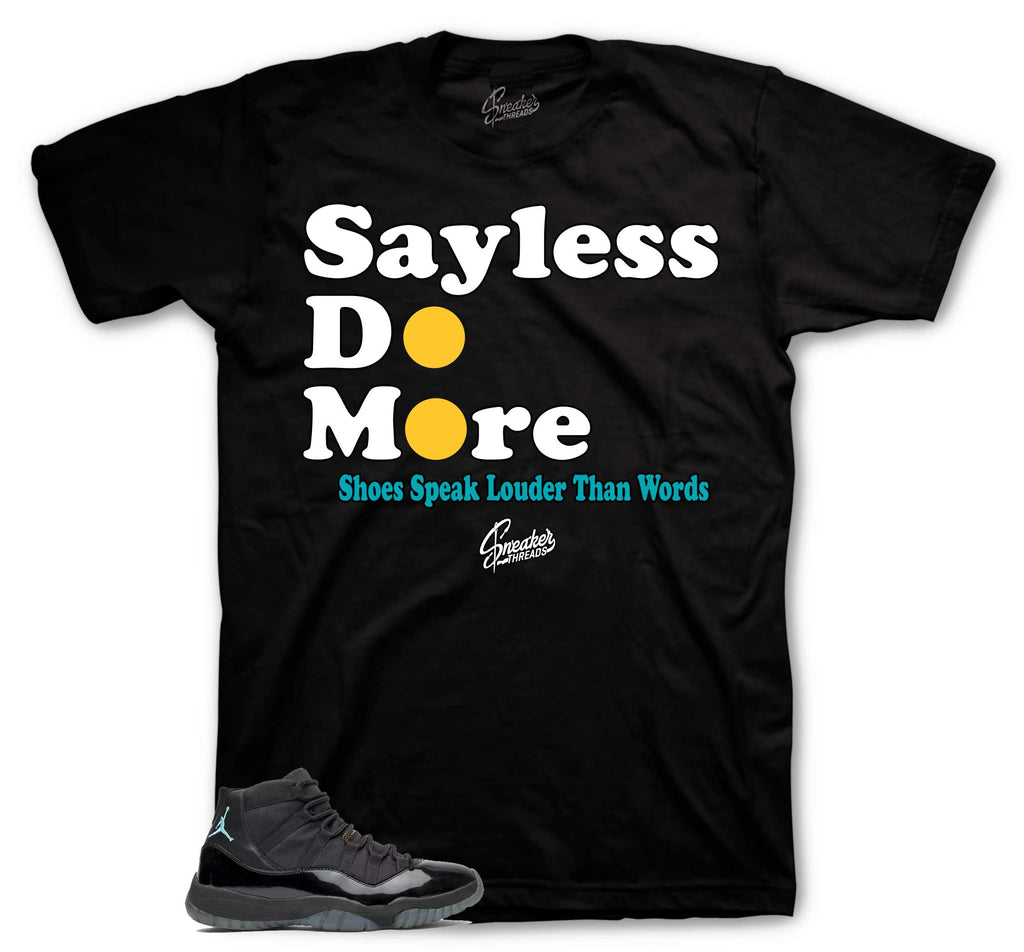 Retro 11 Gamma Blue Say Less Shirt