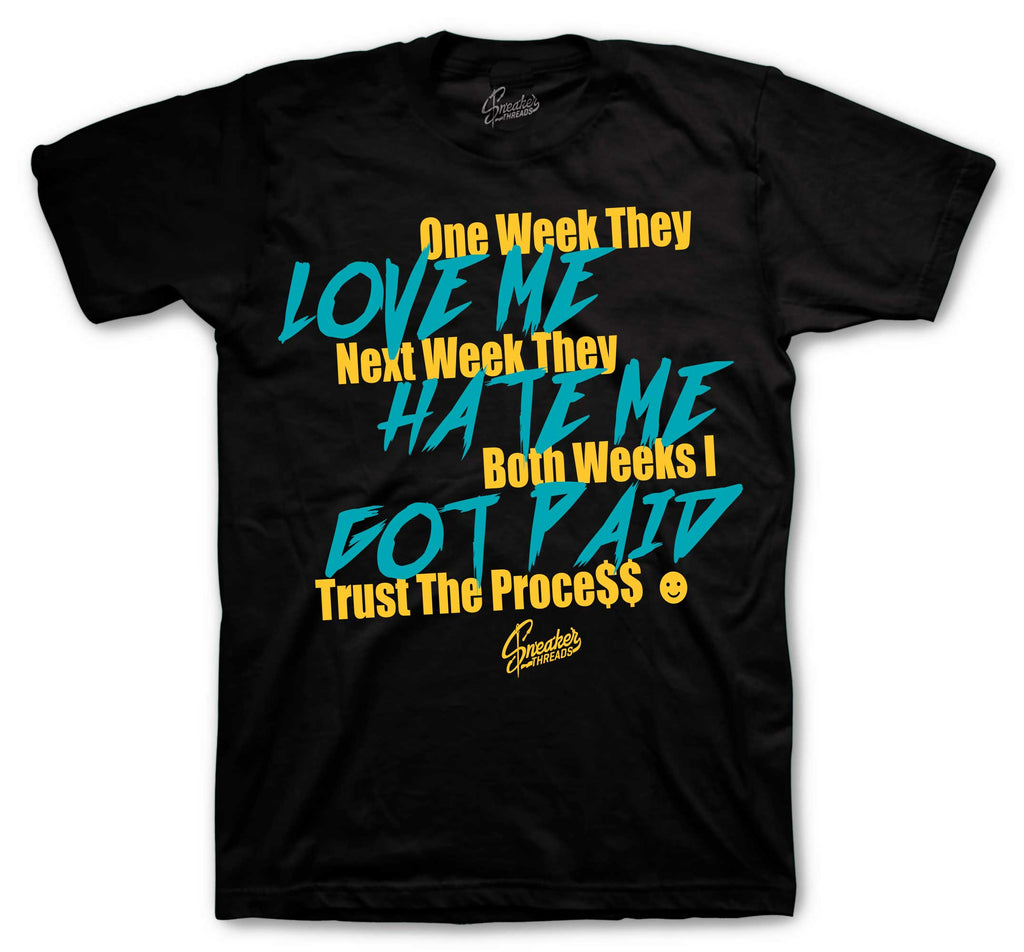 Retro 11 Gamma Blue Trust The Process Shirt