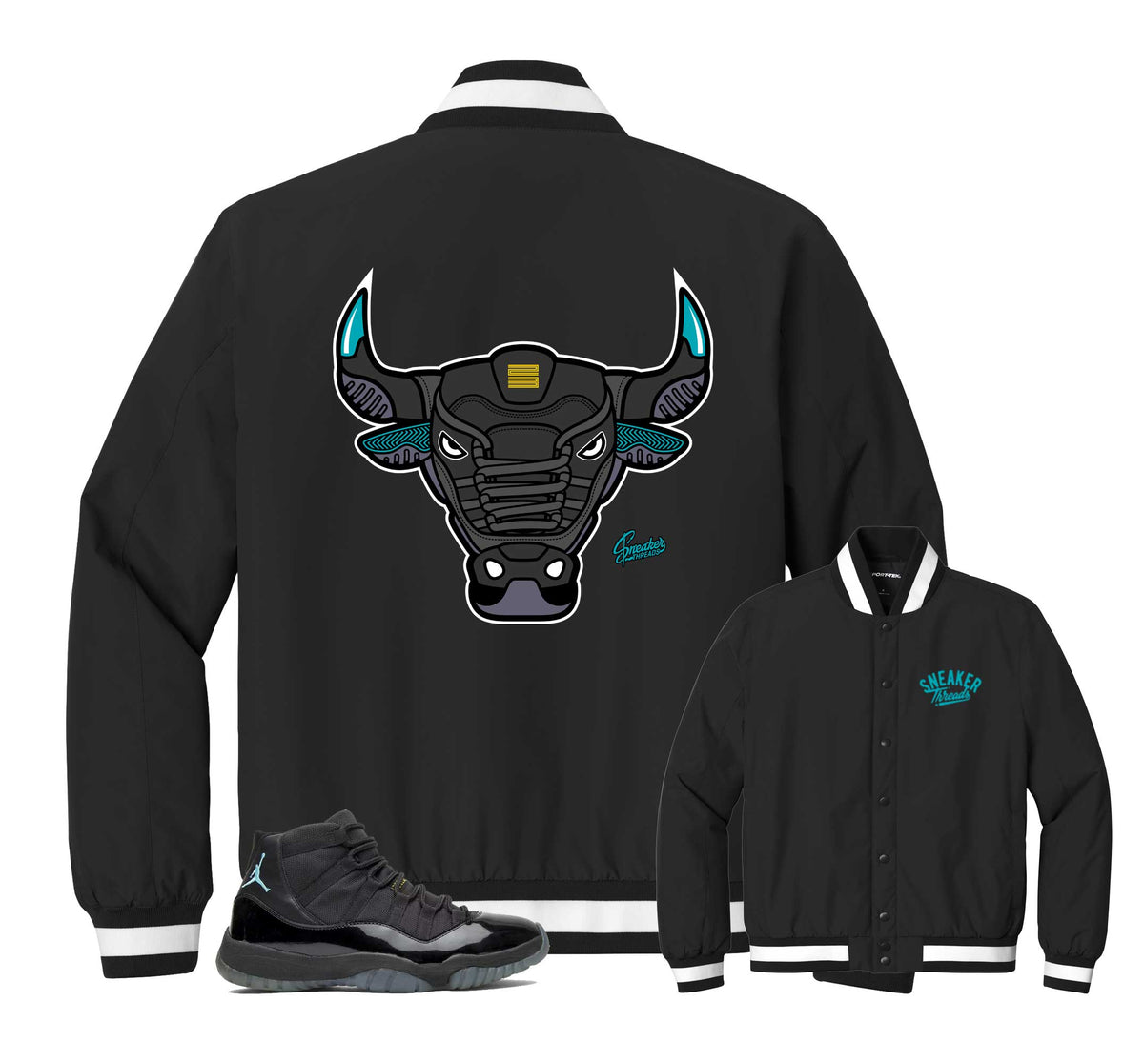 Retro 11 Gamma Blue War Bully Insulated Jacket