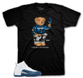 Retro 12 French Blue Cheers Bear Shirt