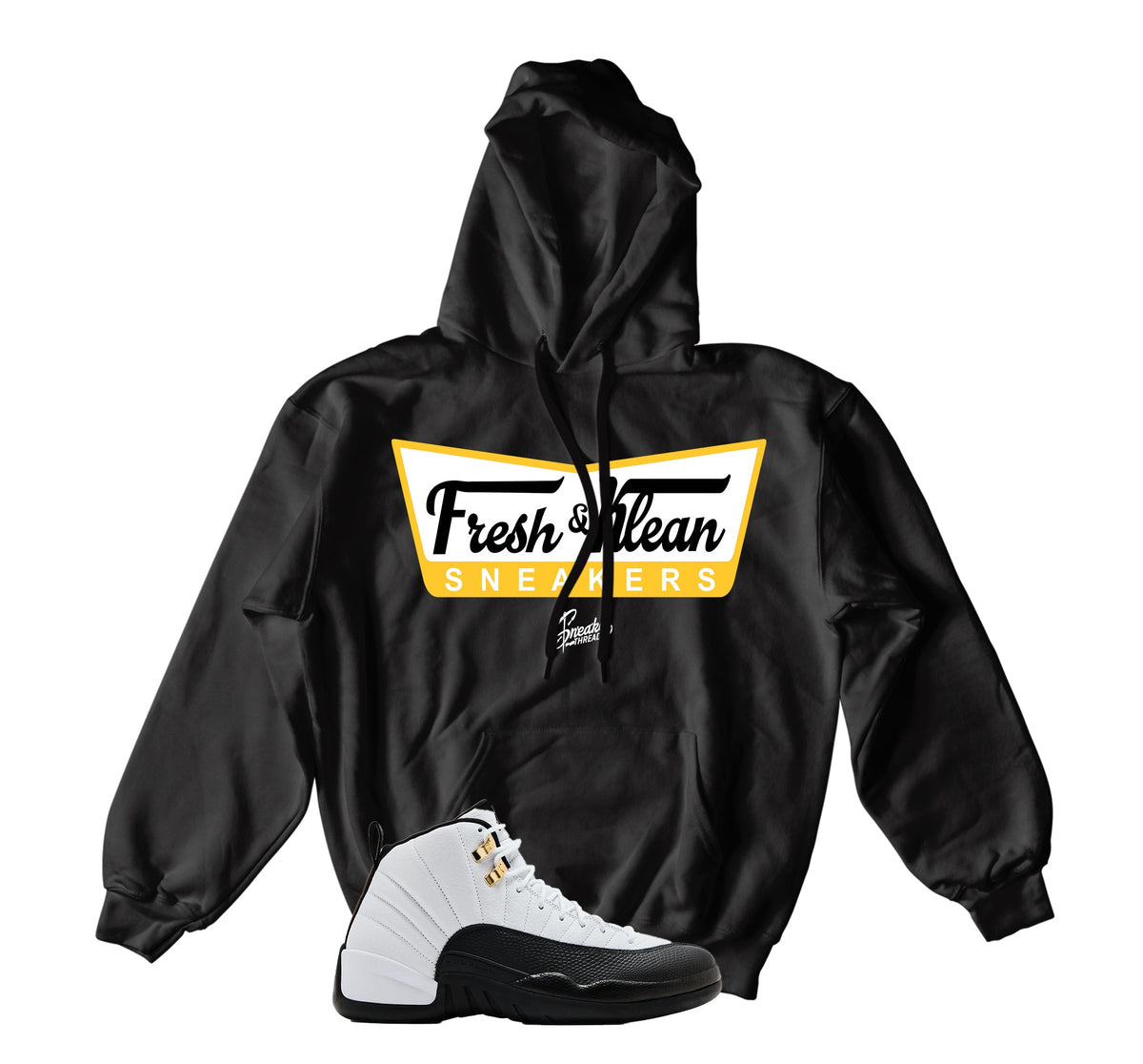 Retro 12 Taxi Fresh Klean Hoody