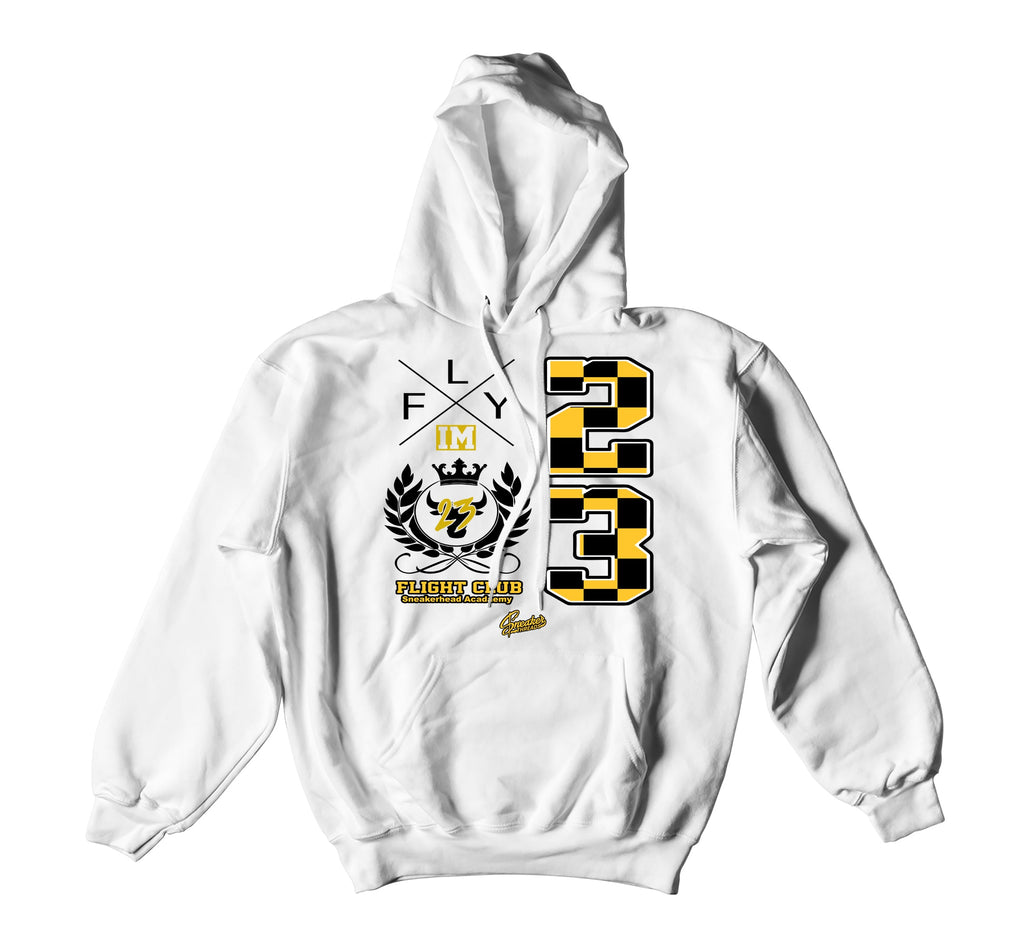 Retro 12 Taxi Flight Crest hoody