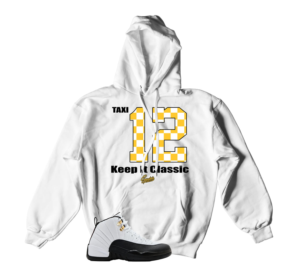 Retro 12 Taxi Keep It Classic Hoody