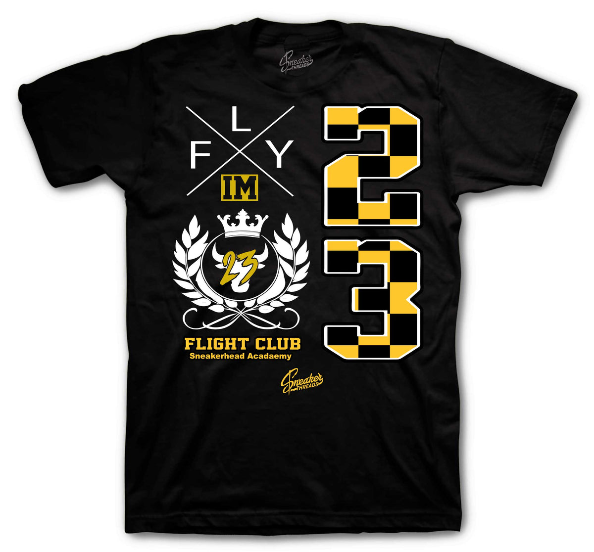 Retro 12 Taxi Flight Crest Shirt