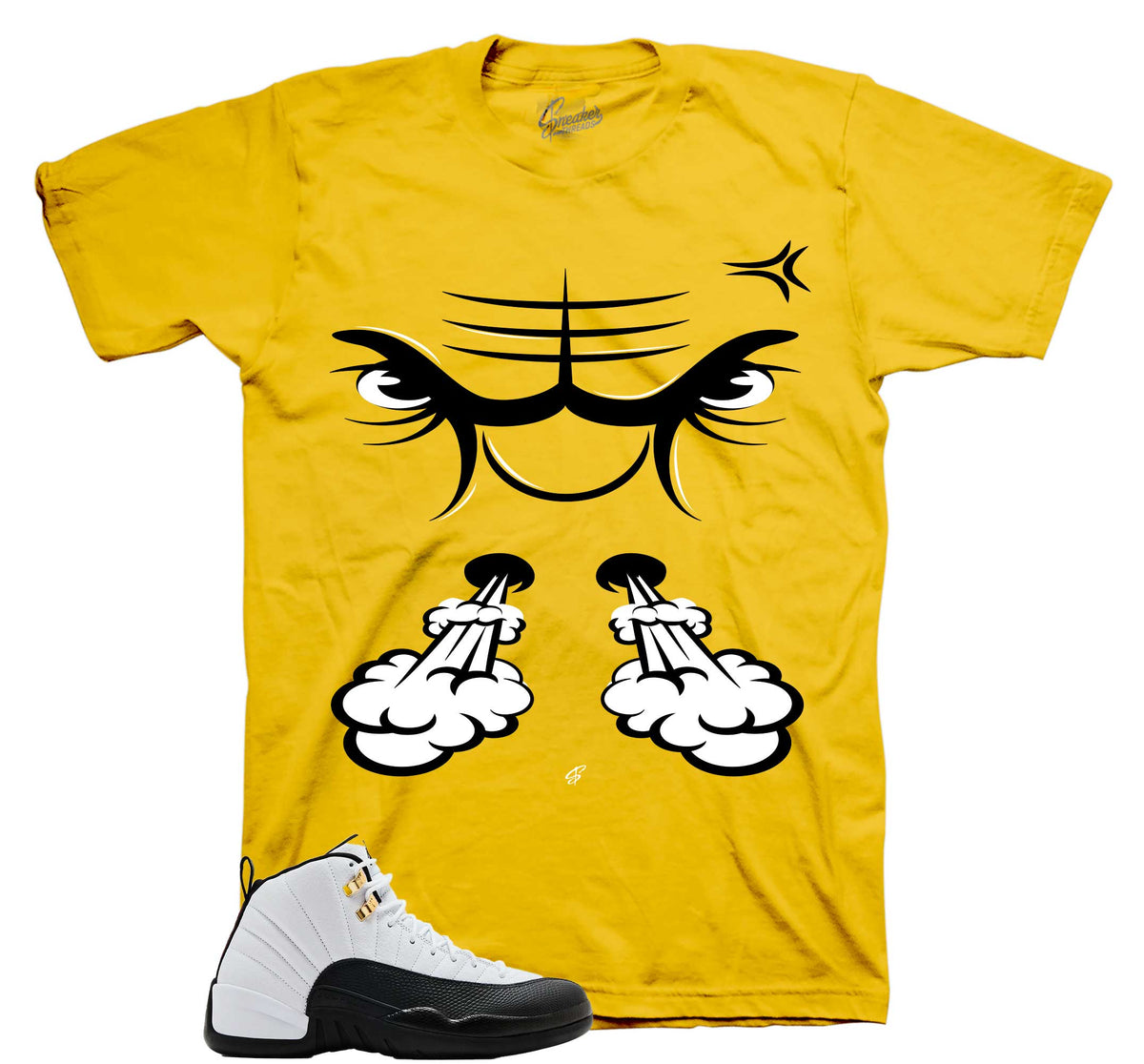 Retro 12 Taxi Raging Face Shirt