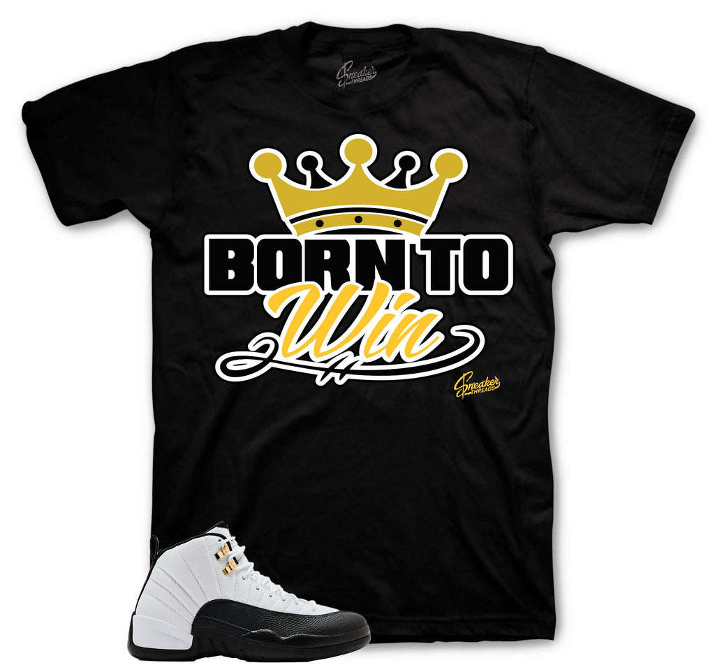 Retro 12 Taxi Born To Win Shirt