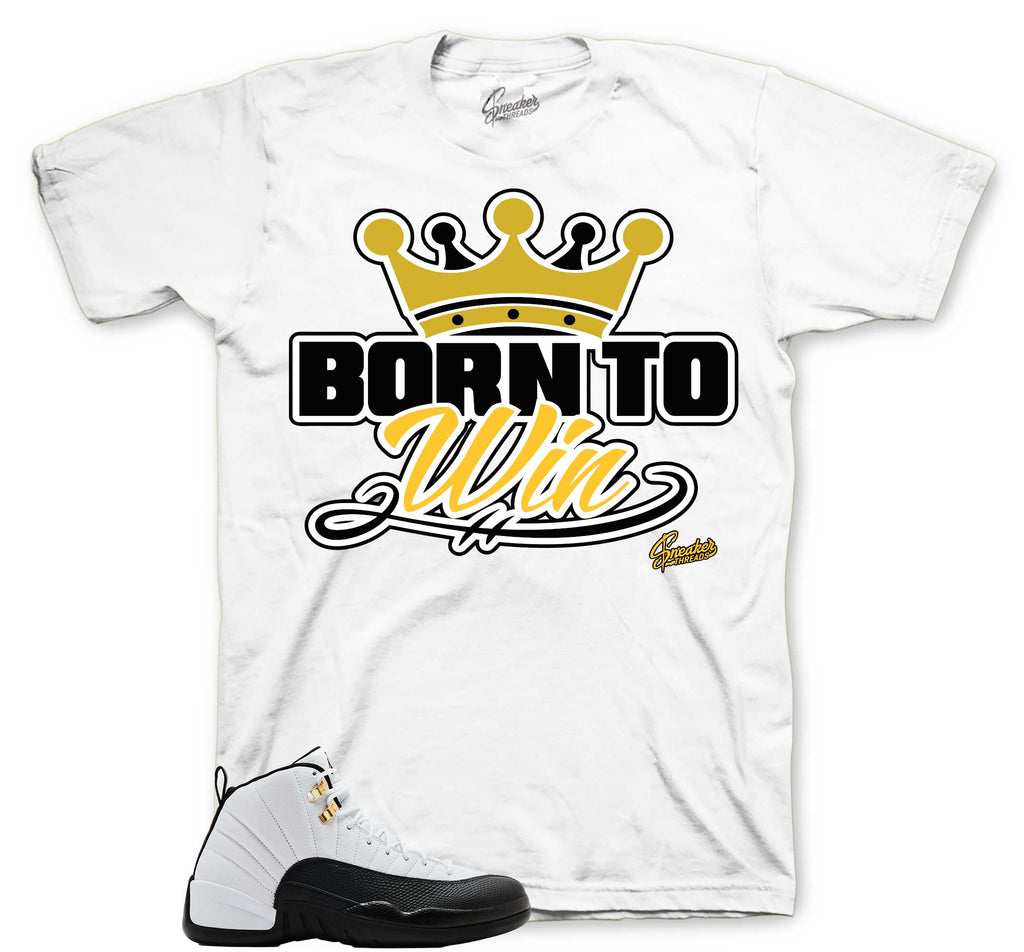 Retro 12 Taxi Born To Win Shirt