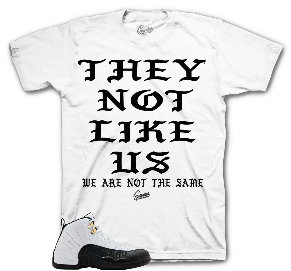 Retro 12 Taxi Not Like Us Shirt