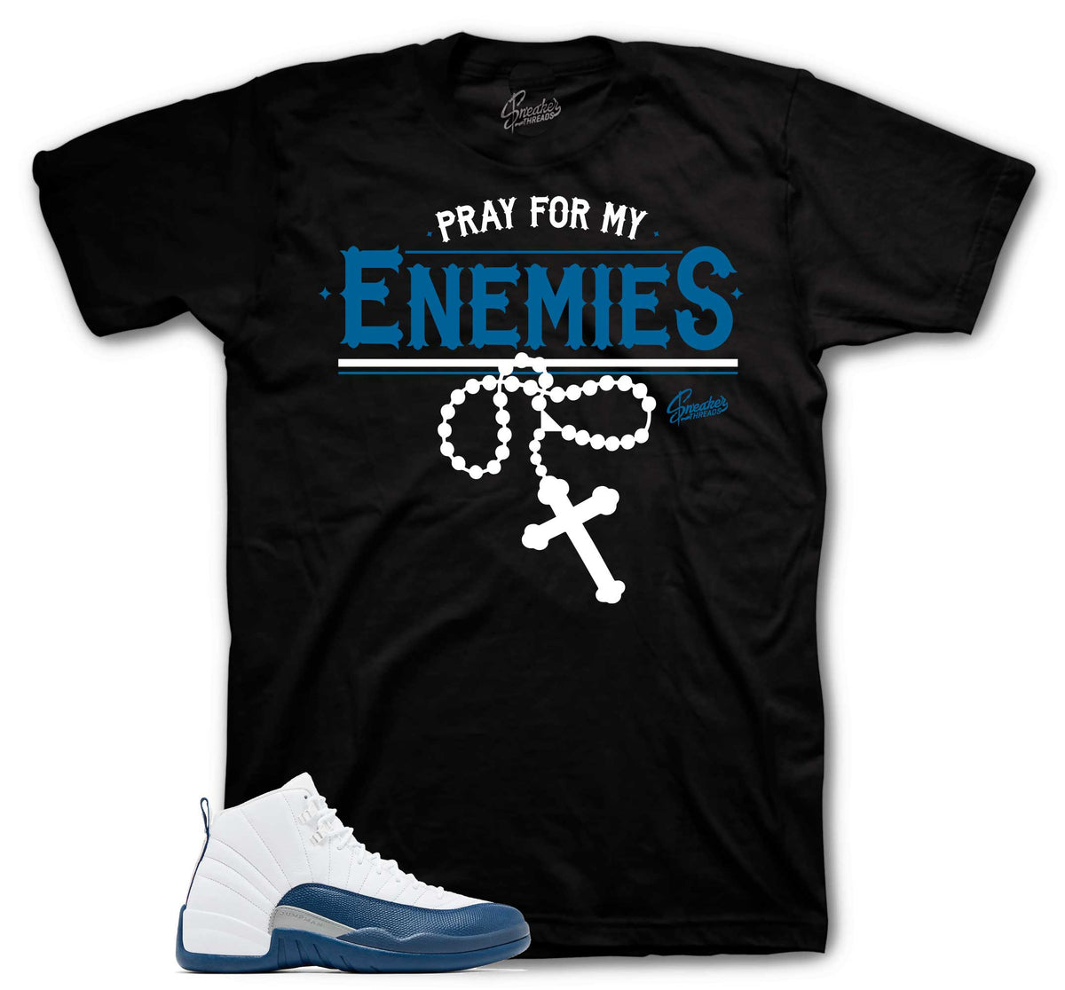 Retro 12 French Blue Enemies Shirt