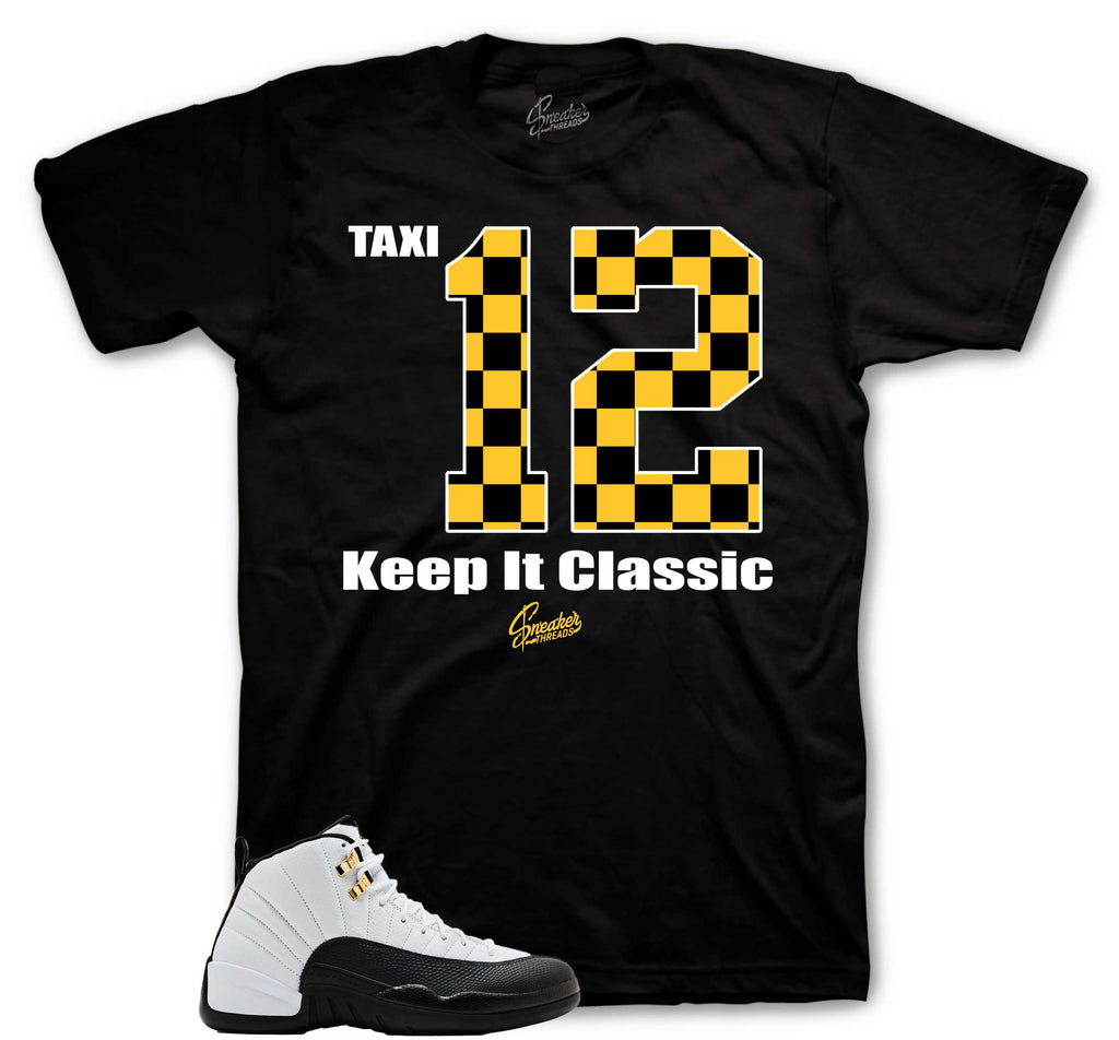 Retro 12 Taxi Keep It Classic Shirt