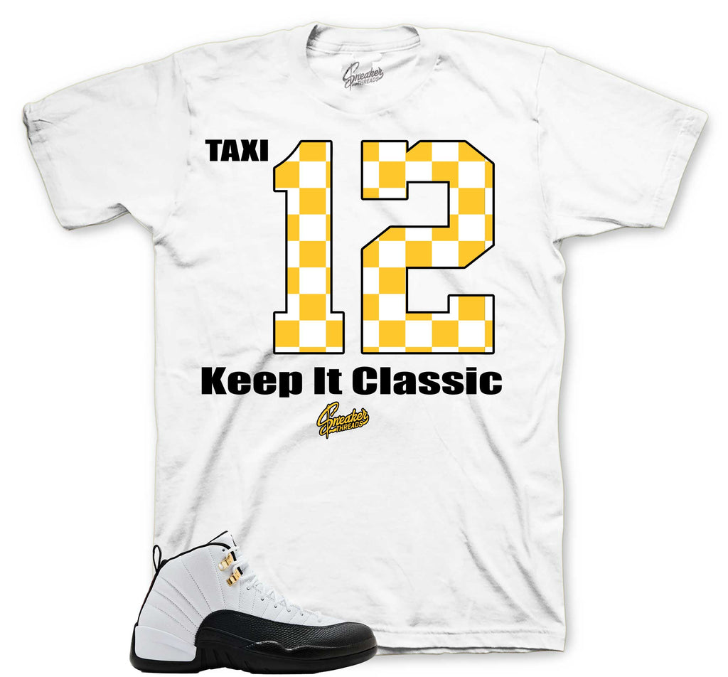Retro 12 Taxi Keep It Classic Shirt