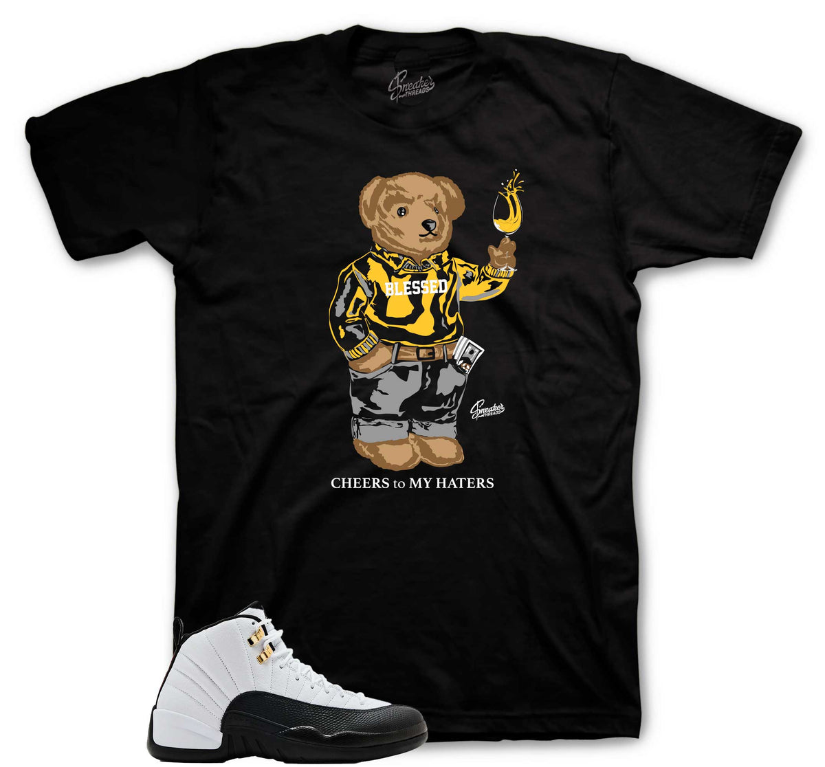Retro 12 Taxi Cheers Bear Shirt