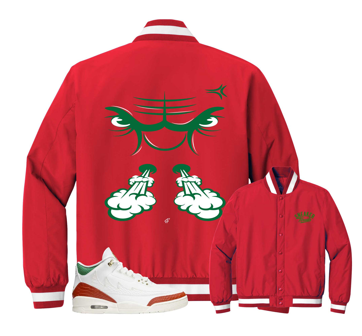 Retro 3 El Vuelo Raging Face Insulated Jacket