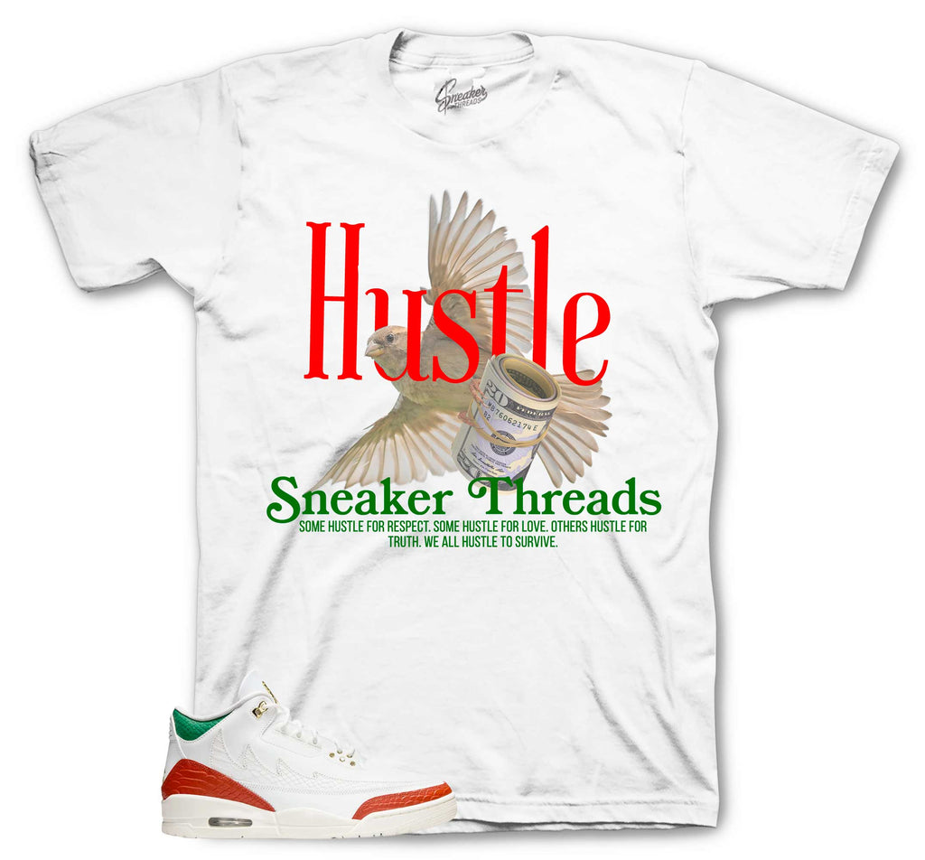 Retro 3 El Vuelo Hustle Bird Shirt