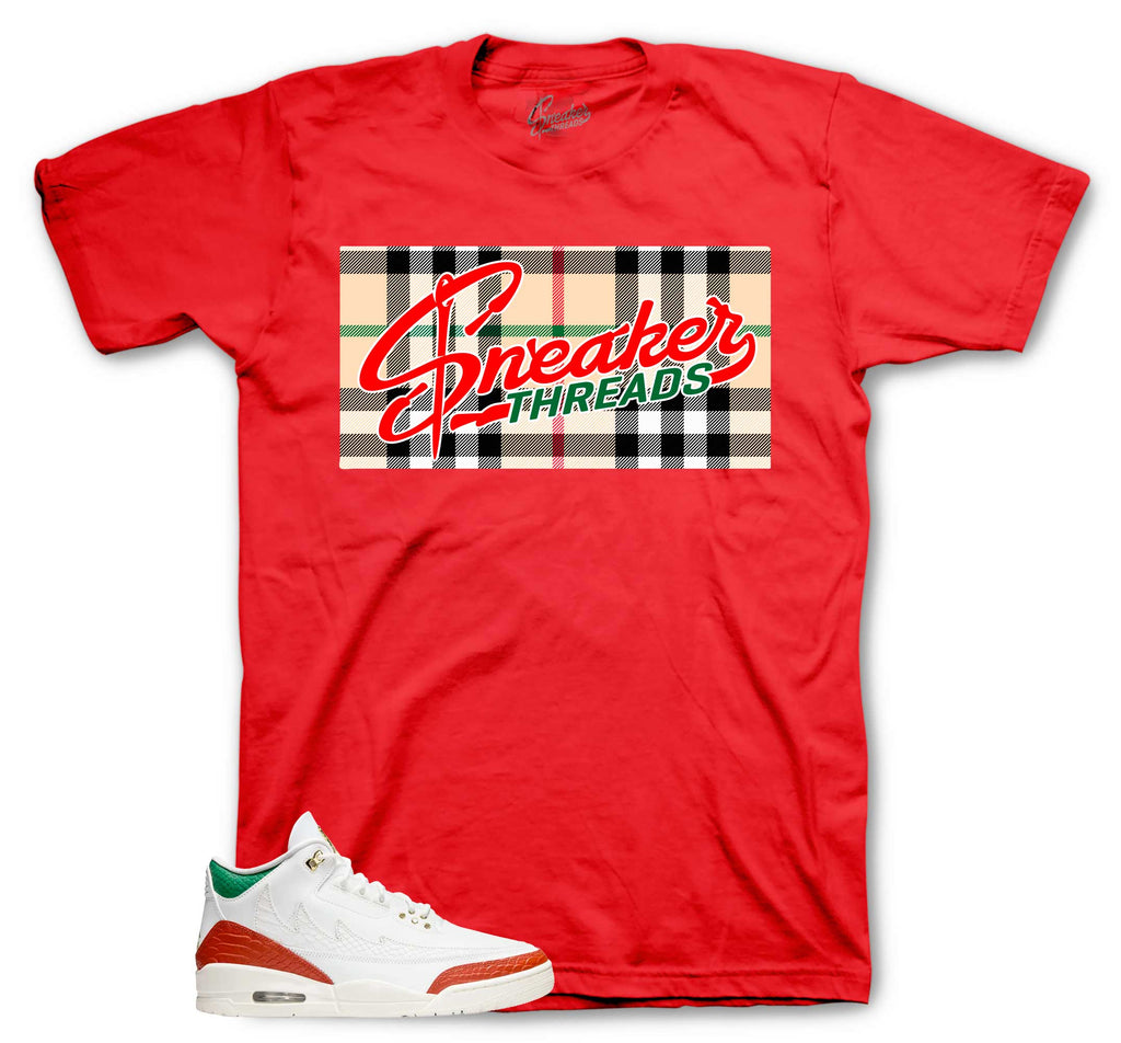 Retro 3 El Vuelo Sneaker Threads Shirt