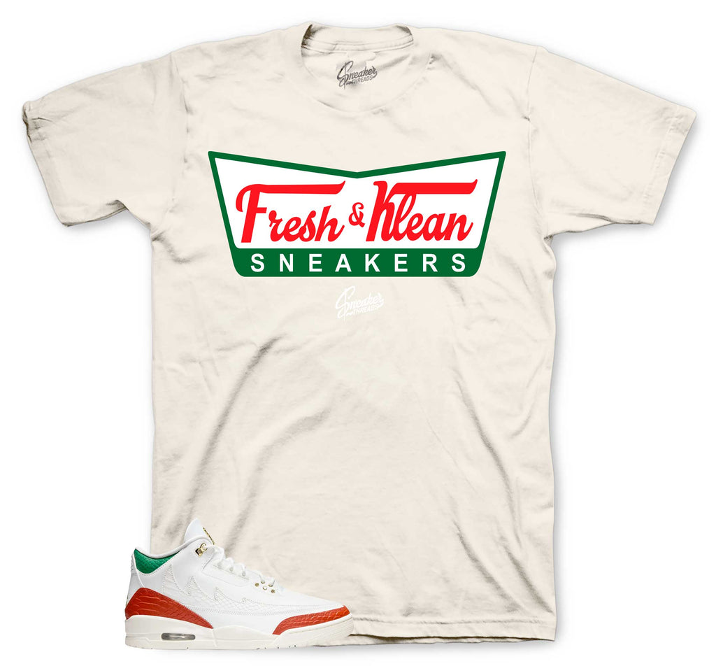 Retro 3 El Vuelo Fresh & Klean Shirt