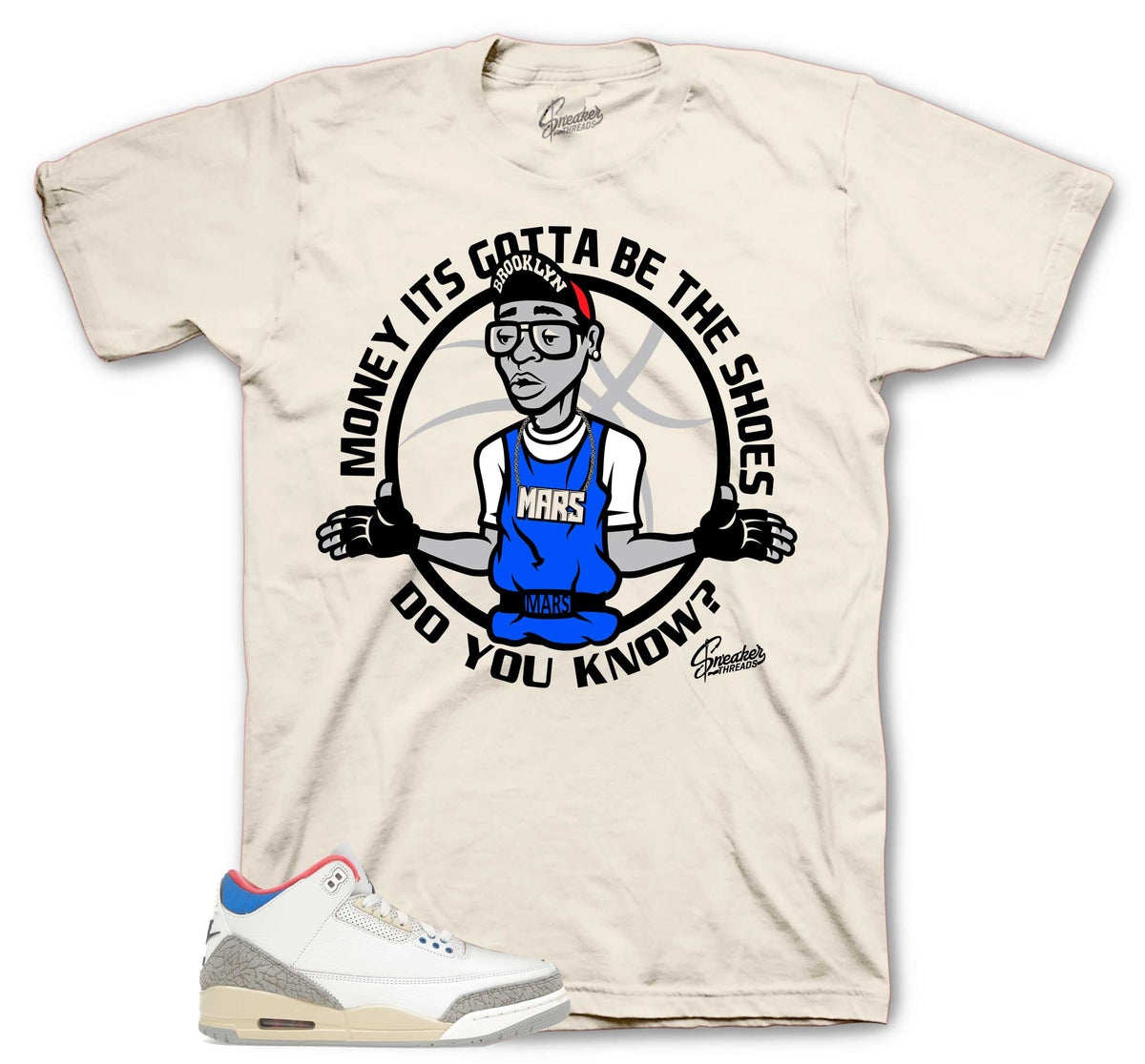 Retro 3 Seoul Gotta Be Shoes Shirt