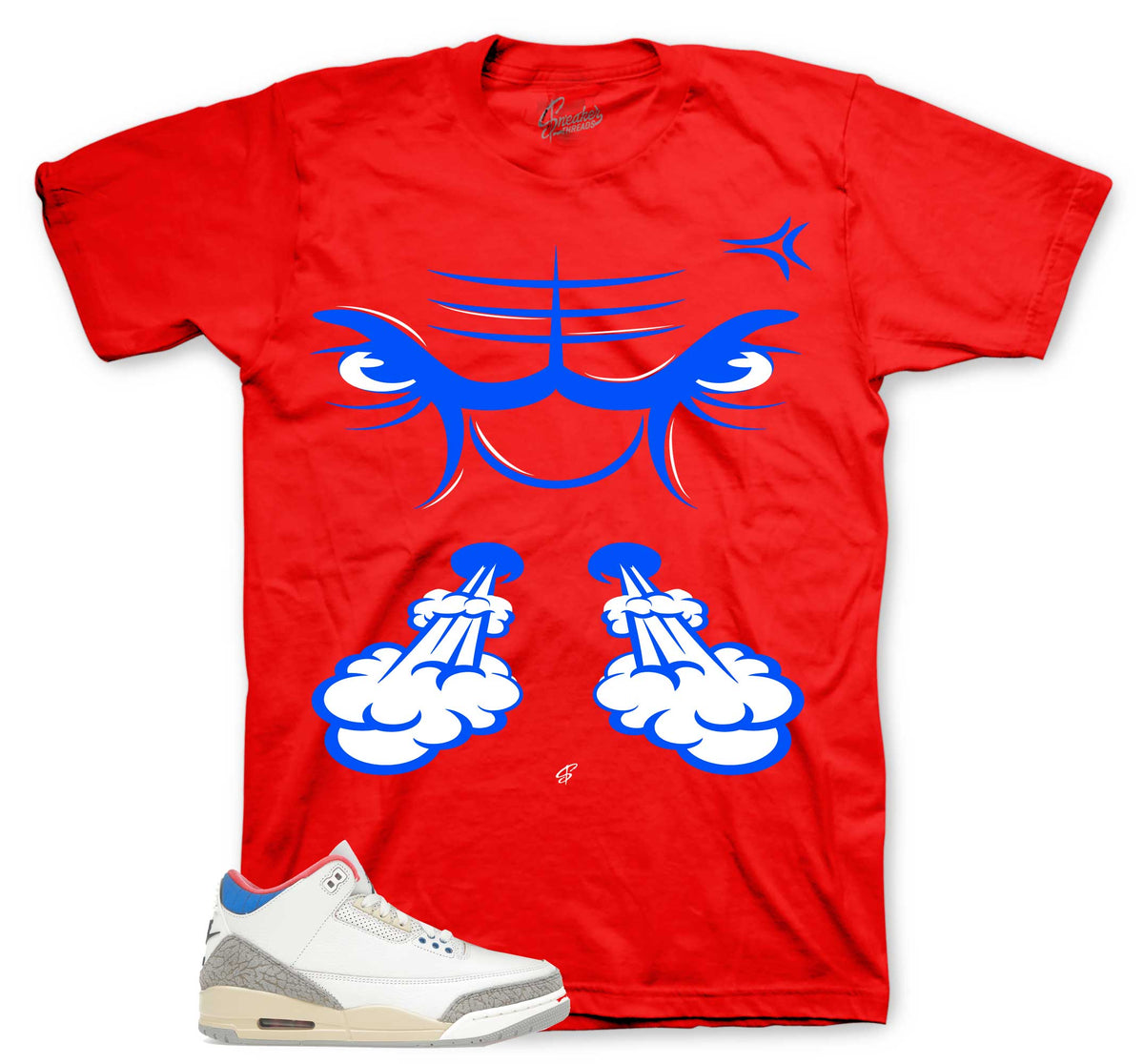 Retro 3 Seoul Raging Face Shirt