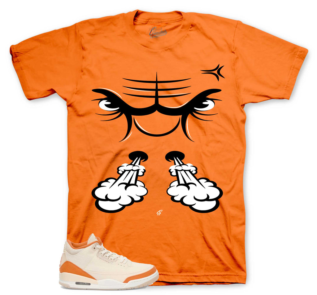 Retro 3 Starfish Raging Face Shirt