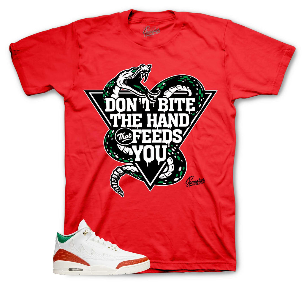 Retro 3 El Vuelo Don't Bite Shirt