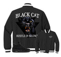 Retro 4 Black Cat Hustle In Silence Insulated Jacket