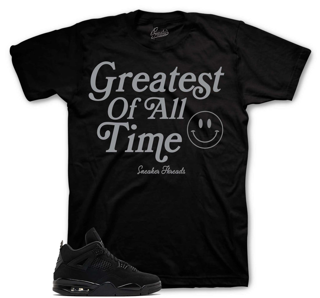 Retro 4 Black Cat Goat Shirt