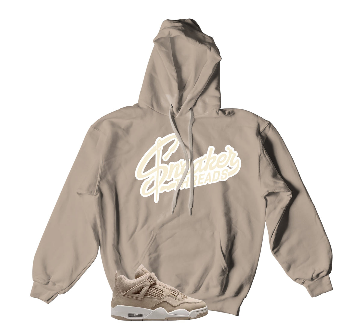 Retro 4 Cozy Girl Sneaker Threads Hoody