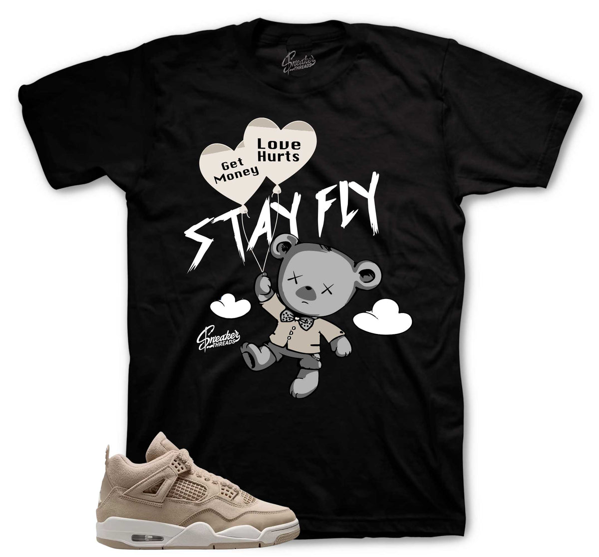 Retro 4 Cozy Girl Money over Love Shirt