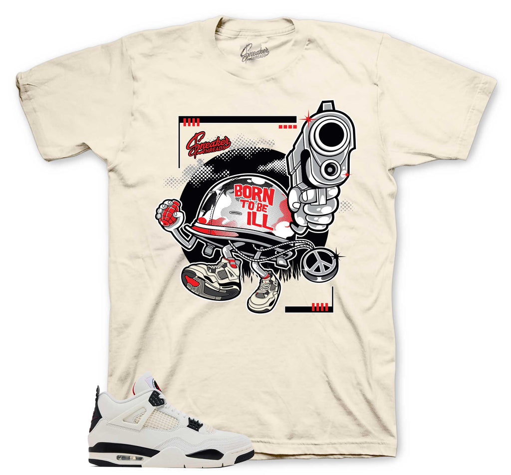 Retro 4 Flight Club Born Too ill Shirt