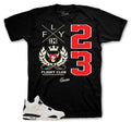Retro 4 Flight Club Crest Shirt