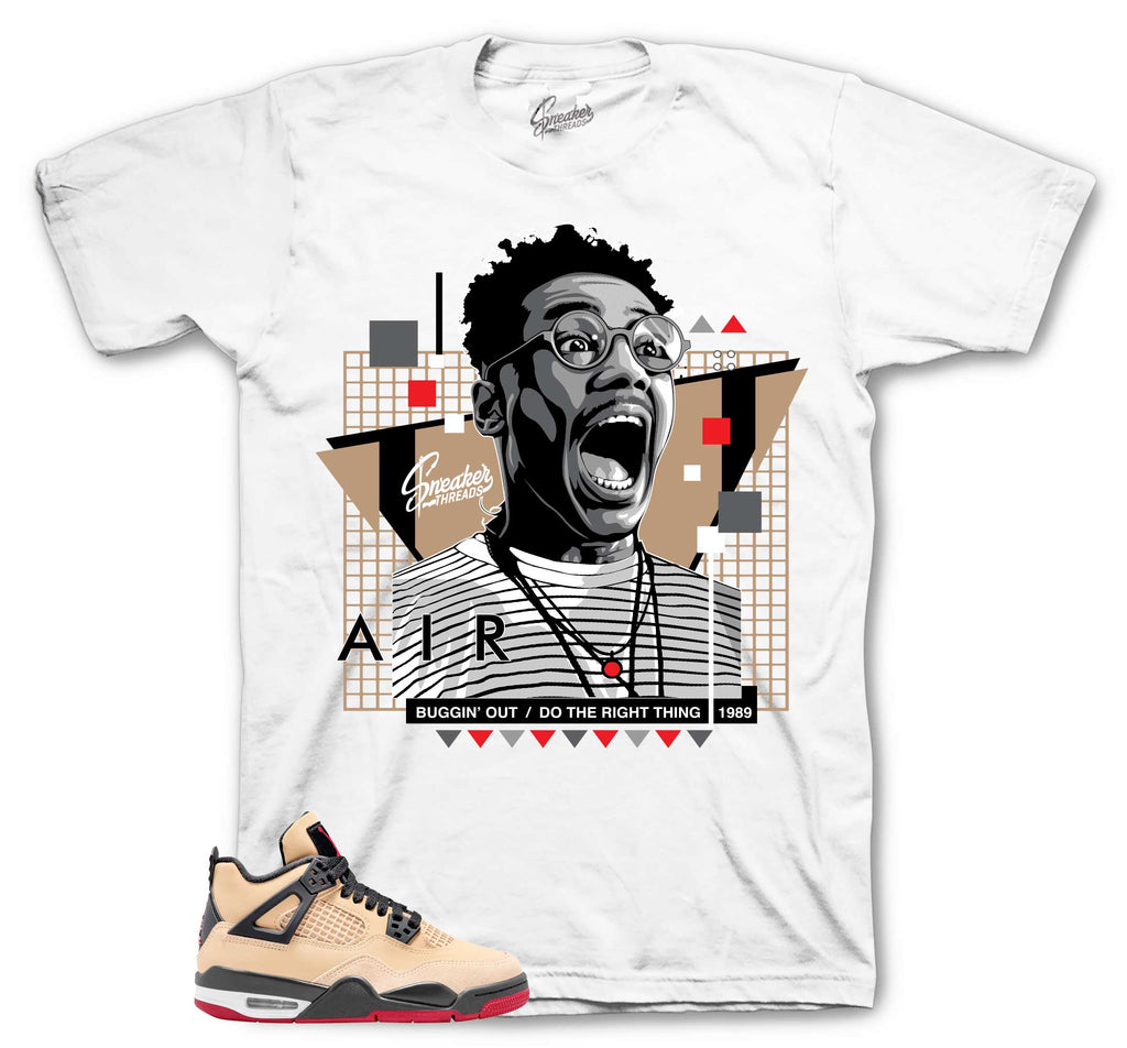 Retro 4 Pizza Buggin Out Shirt