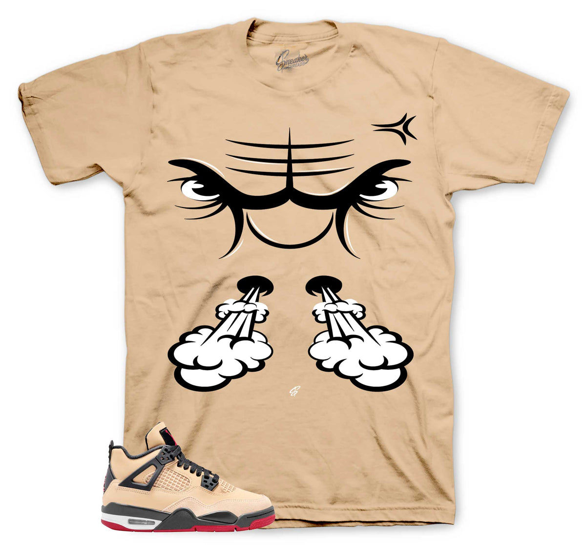 Retro 4 Pizza Raging Face Shirt