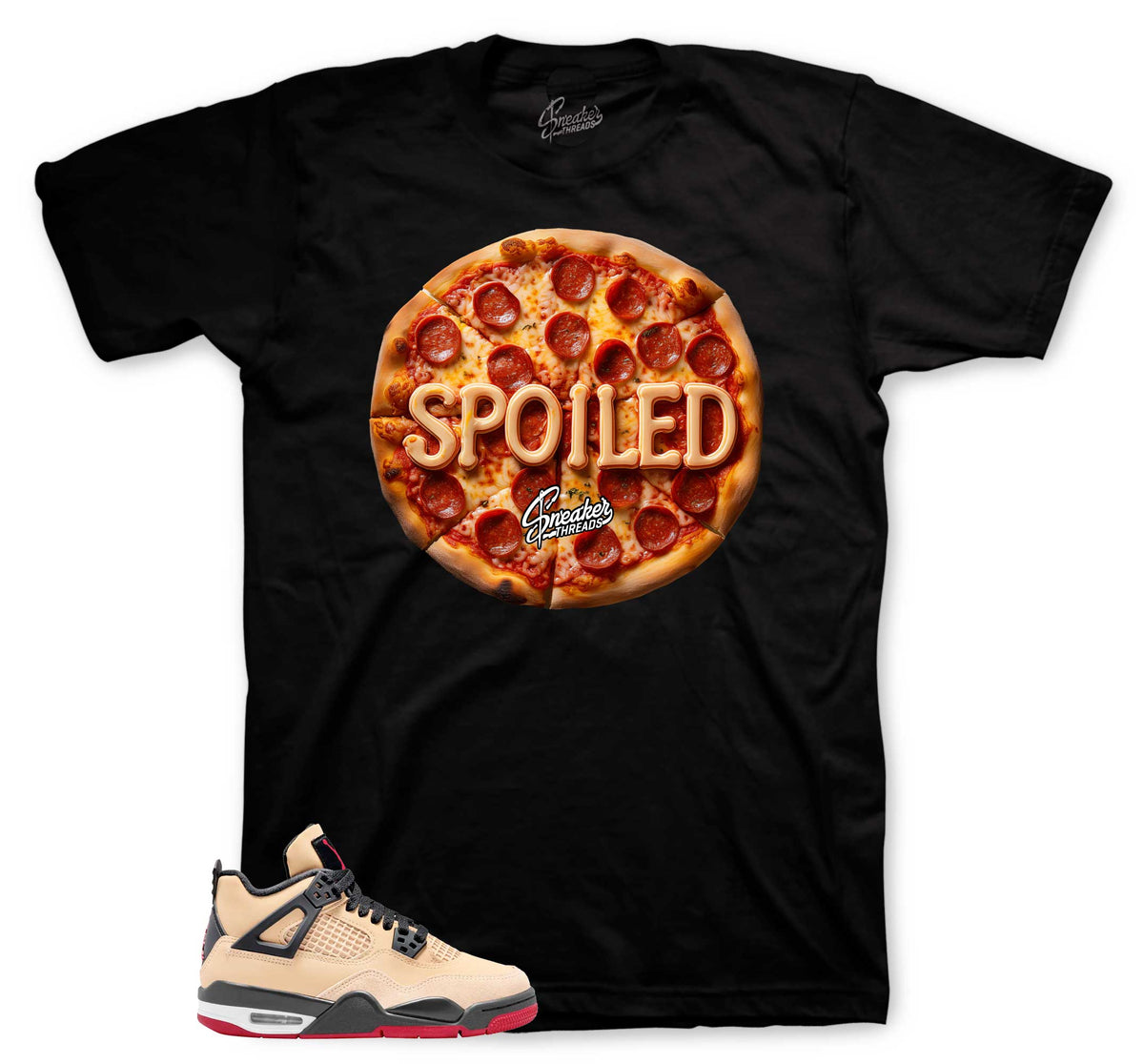 Retro 4 Pizza Spoiled Shirt