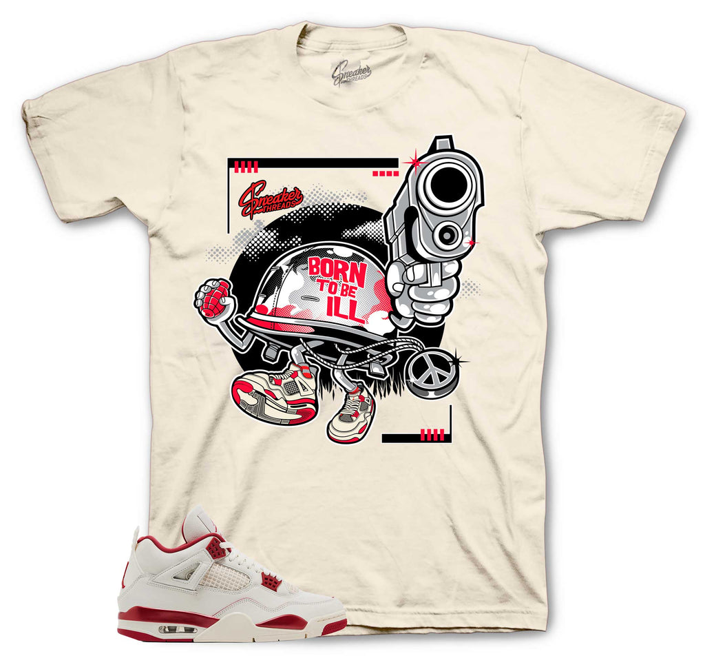 Retro 4 Valentine's Day Born To Ill Shirt