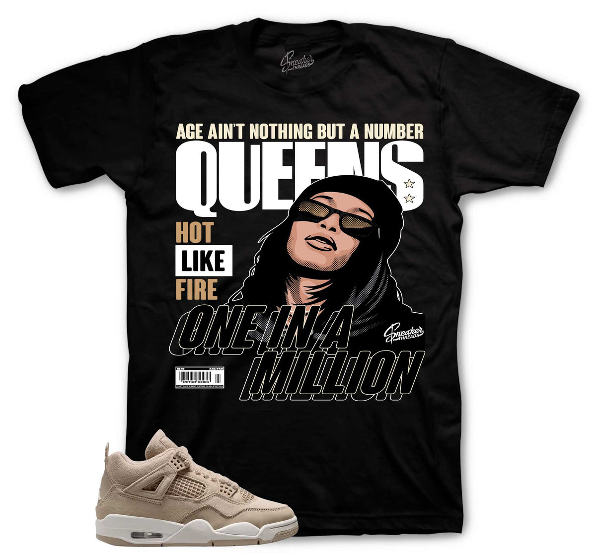 Retro 4 Cozy Girl Queens Shirt