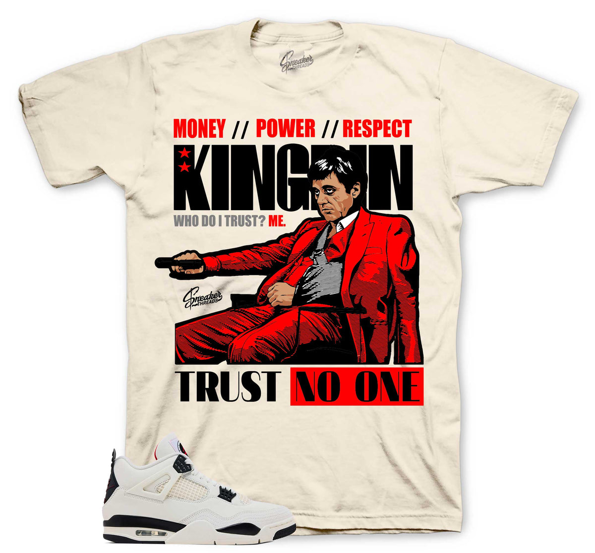 Retro 4 Flight Club Trust Issues Shirt
