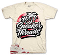 Retro 4 Valentine's Day Palms Shirt