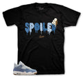 Retro 4 Worn Blue Spoiled Shirt