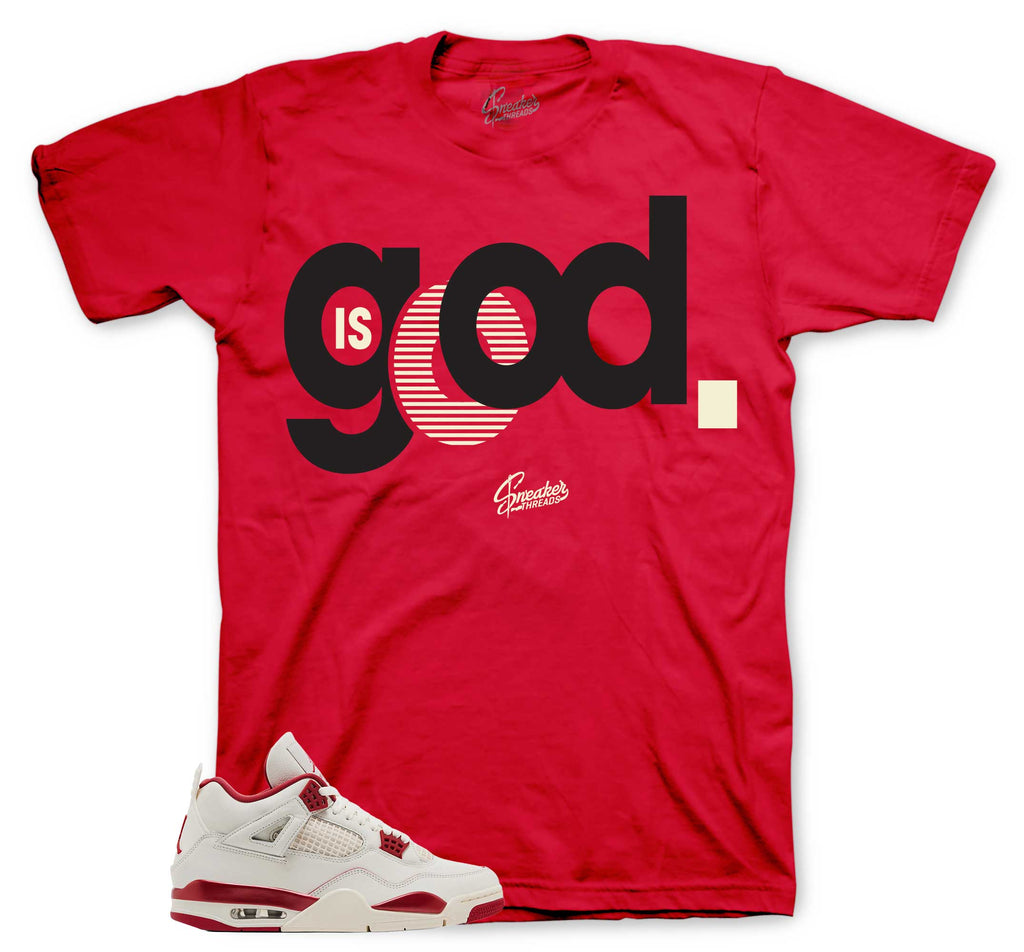 Retro 4 Valentine's Day God is Good Shirt