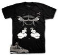 Retro 4 Cave Stone Raging Face Shirt
