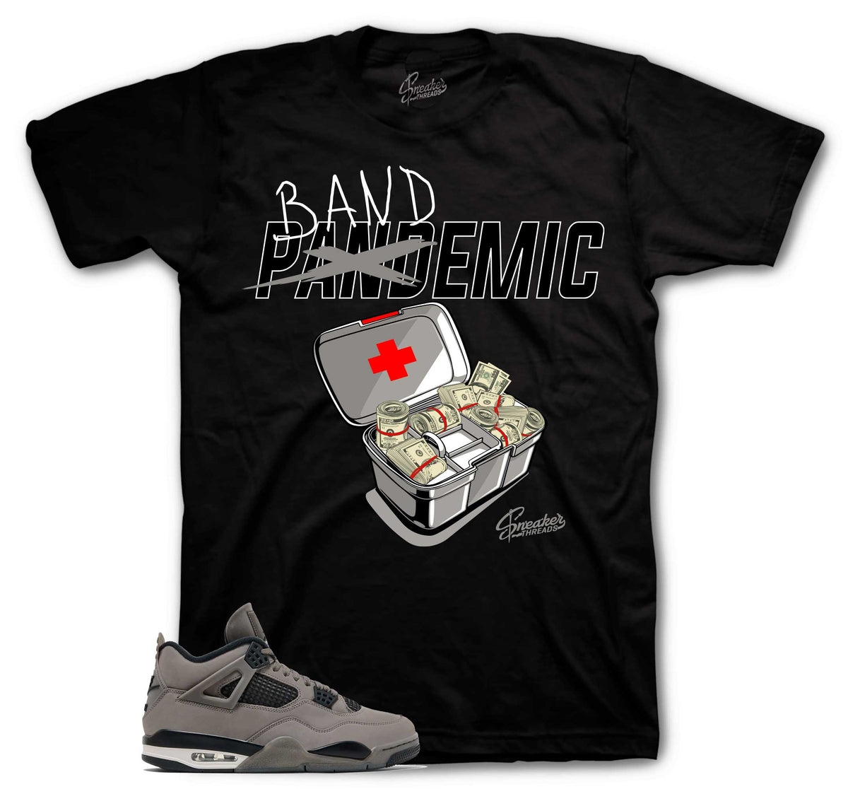 Retro 4 Cave Stone Bandemic Shirt