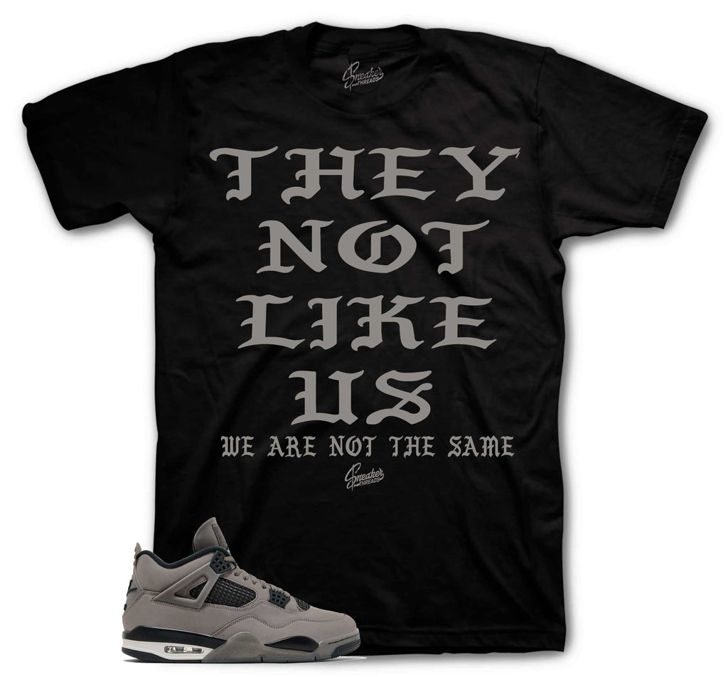 Retro 4 Cave Stone Not Like Us Shirt