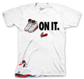 Retro 5 Fire Red Not Five On It Shirt