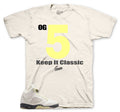 Retro 5 Luminous Green Keep It Classic Shirt