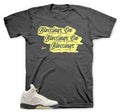 Retro 5 Luminous Green Blessings Shirt